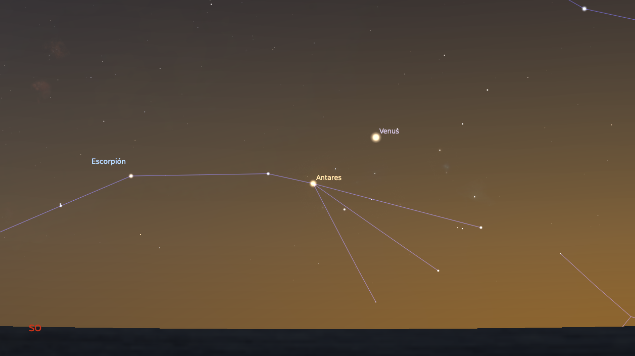 Fig. 06 Venus - Antares