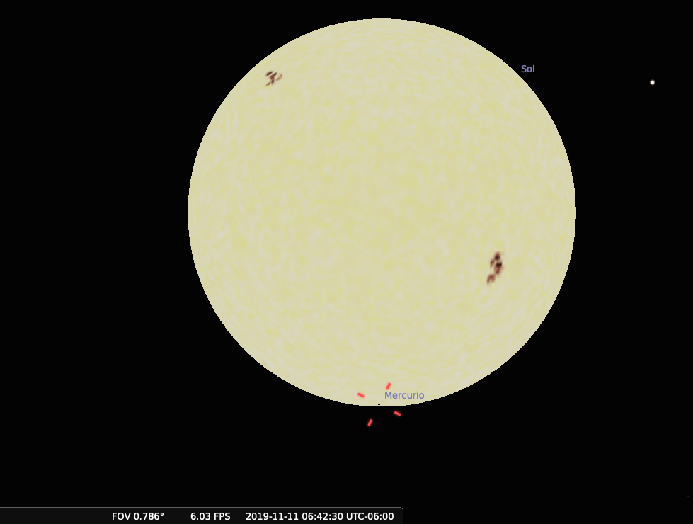 Fig. 08 Mercurio - Sol