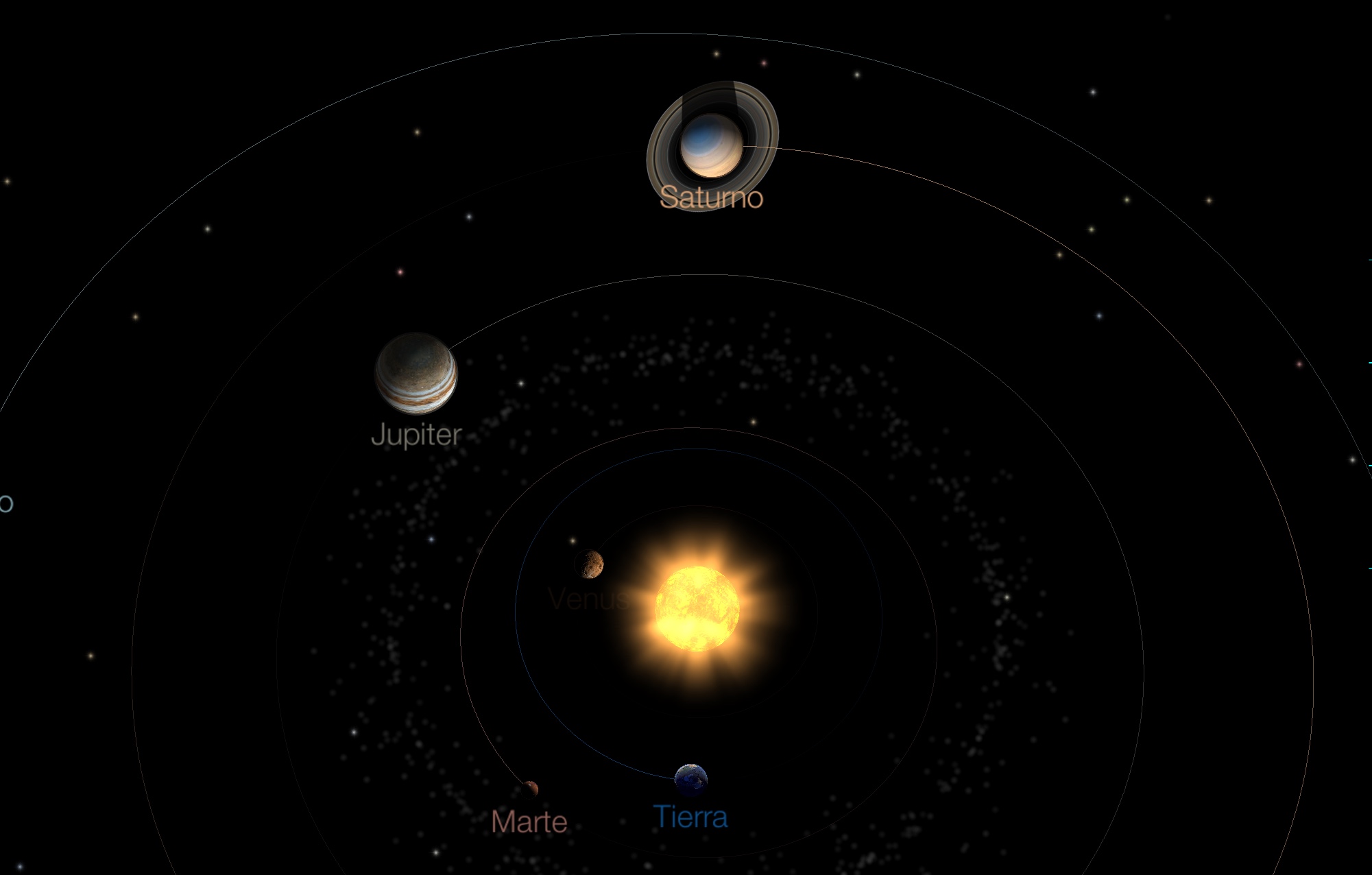Fig. 05 Saturno y Sol.