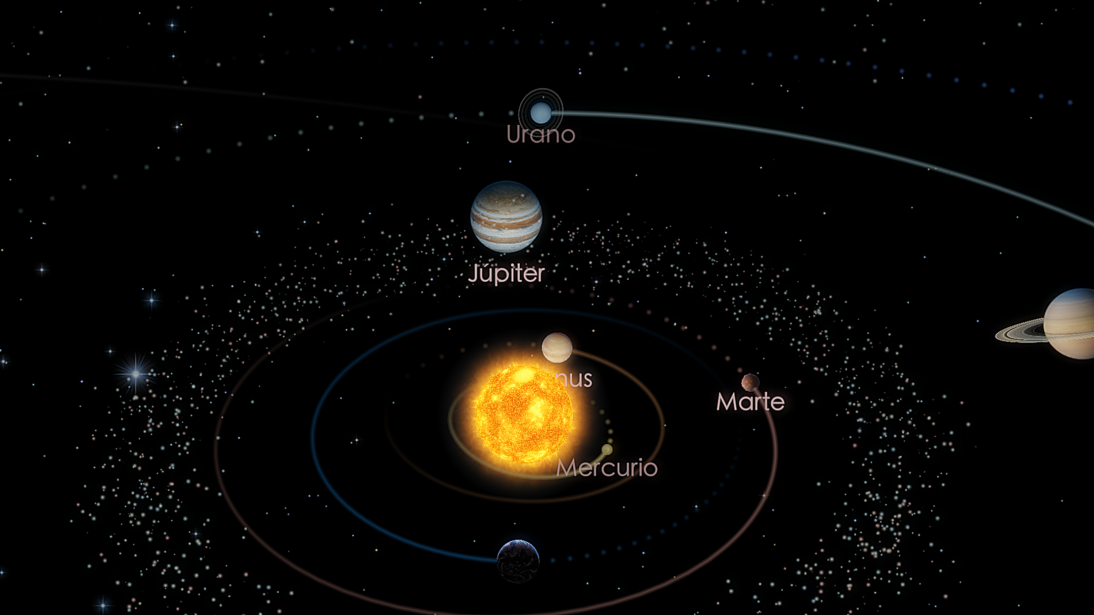 Fig. 07 Urano y Sol.