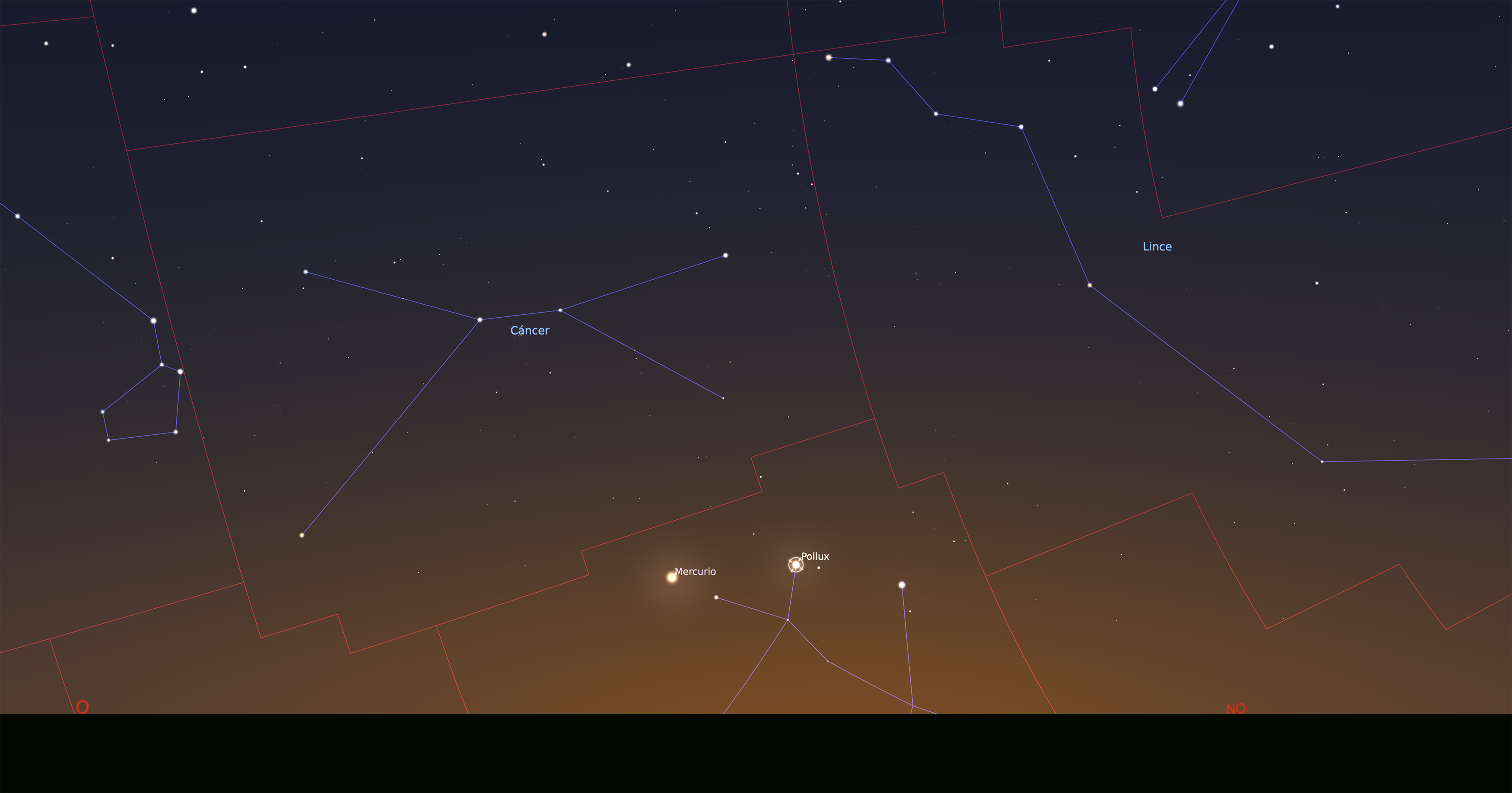 Fig. 11 Mercurio y Pollux.