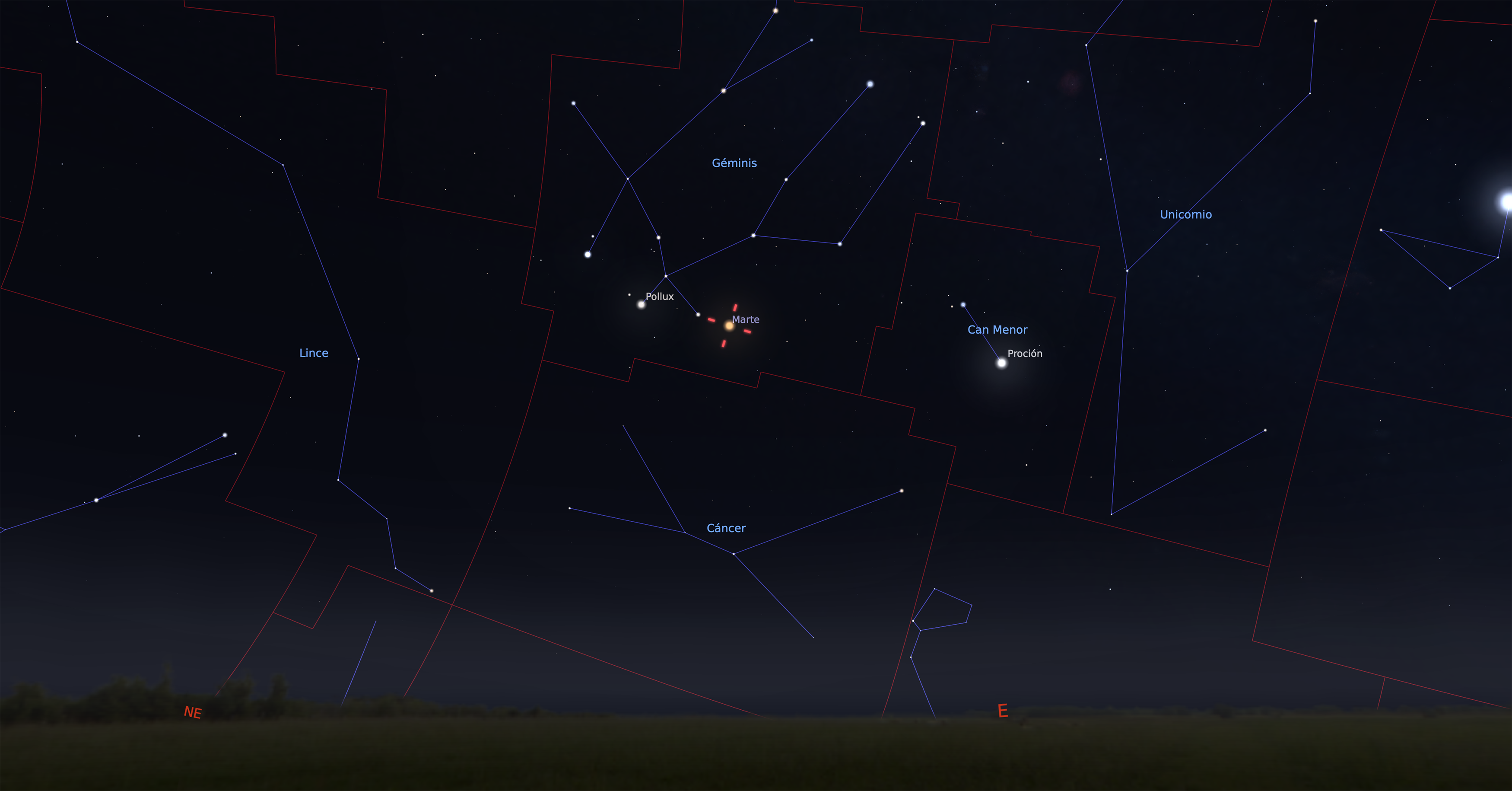 Fig. 09 Marte y Pollux.