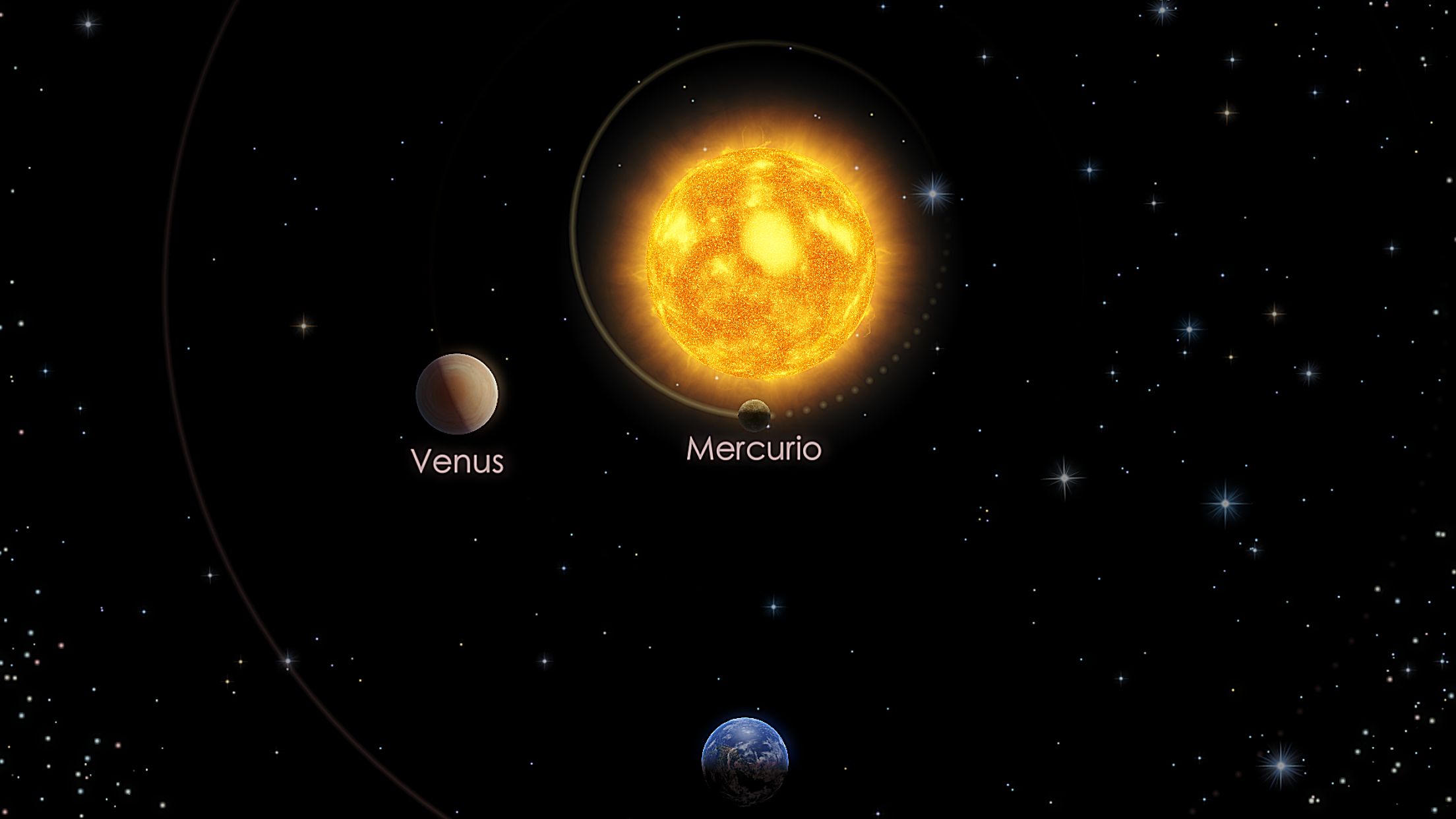 Fig. 03 Mercurio en conjunción inferior.